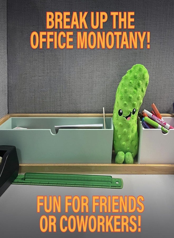Twiddler Toys Yodeling Plush Pickle - 11” Pickle Sings Hilarious Yodels - Funny Gag Gift for Friends and Coworkers - Image 4